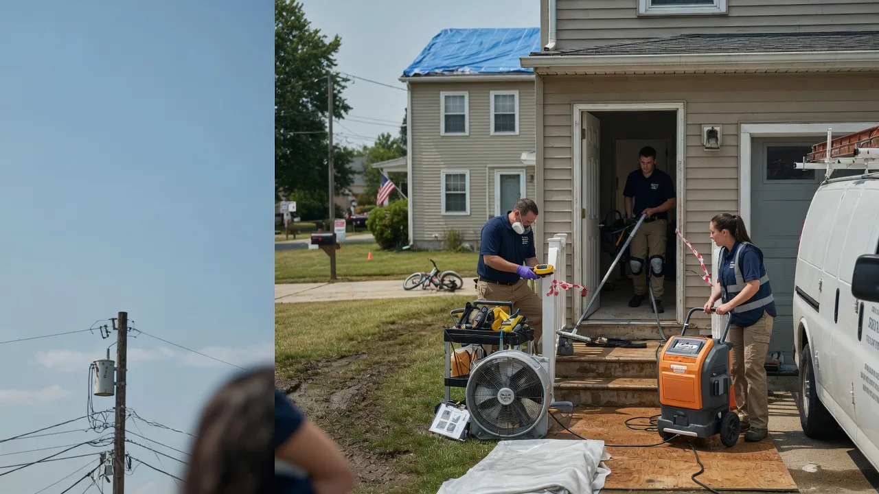 Water Damage Repair in North Beach, MD near me